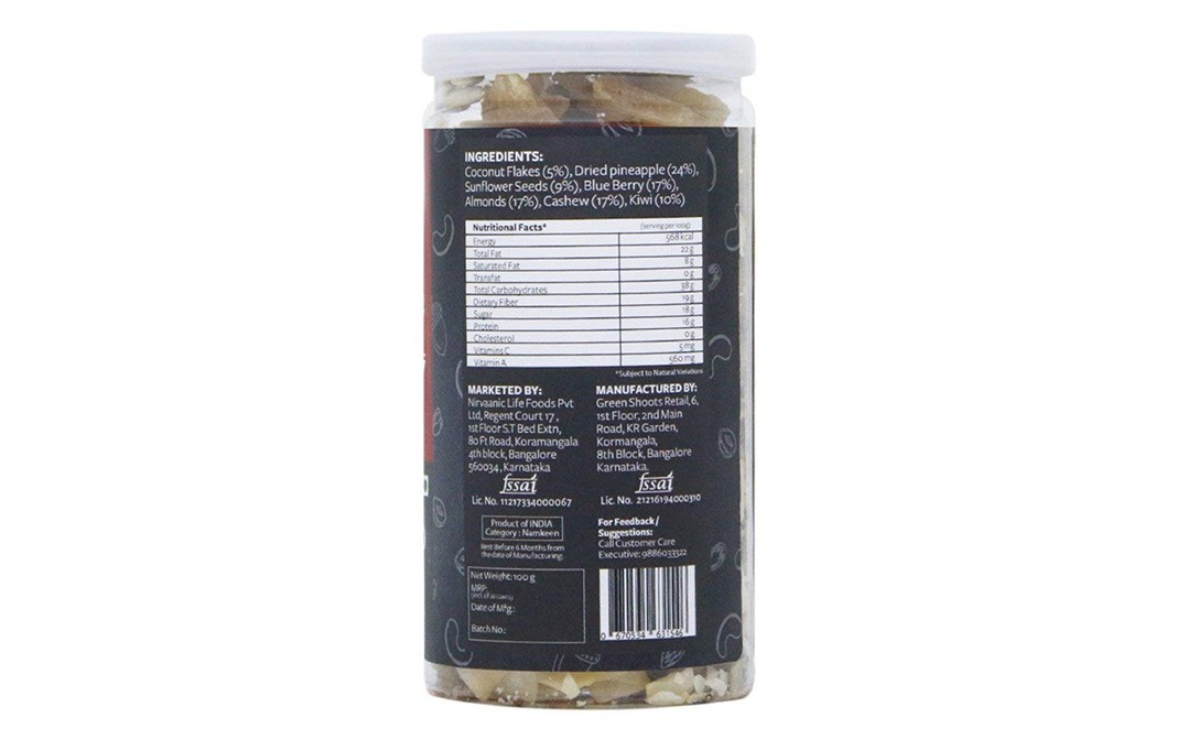 Nutty Yogi Hawaiian Trail Mix    Jar  100 grams